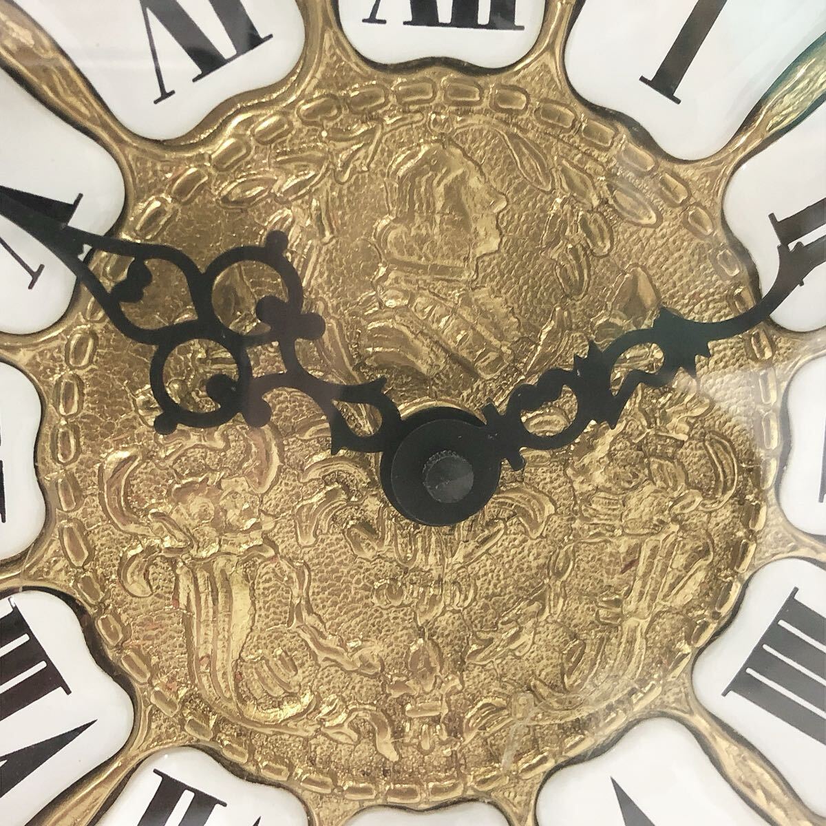 *3-1007 рабочий товар Италия ARTEM/ arte m производства настольные часы .. Германия /HERMLE/ ад mreQUARTZ 2200 ширина 31cm высота примерно 56cm