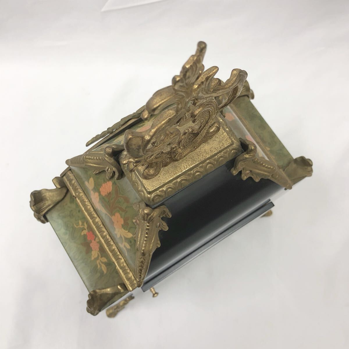 *3-1007 рабочий товар Италия ARTEM/ arte m производства настольные часы .. Германия /HERMLE/ ад mreQUARTZ 2200 ширина 31cm высота примерно 56cm