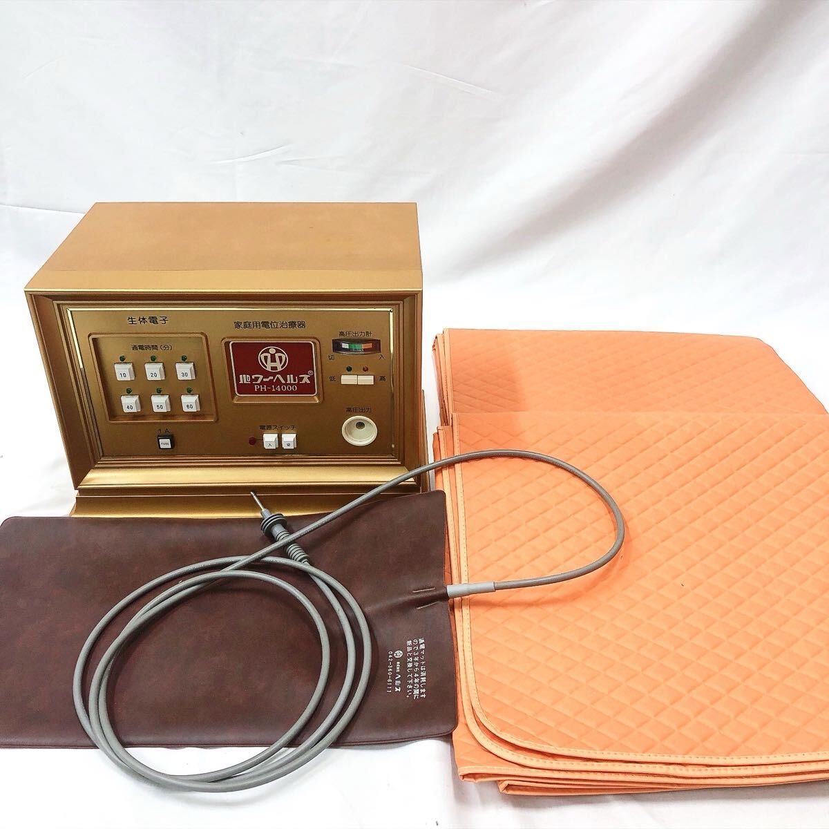 *2-1009 рабочий товар энергия ад sPH-14000 для бытового использования аппарат для лечения статическим электричеством электризация коврик изоляция коврик дополнение фотография есть 