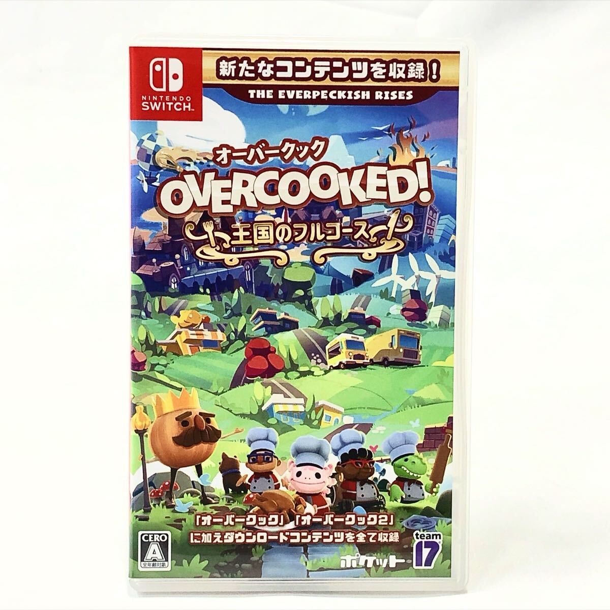 R尼1110 動作品　任天堂 Nintendo スイッチ ソフト　オーバークック 王国のフルコース Switch_画像1