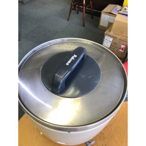 ガス炊飯器 2升 パロマ PR-403S 都市ガス 業務用 中古/送料別途見積_画像2