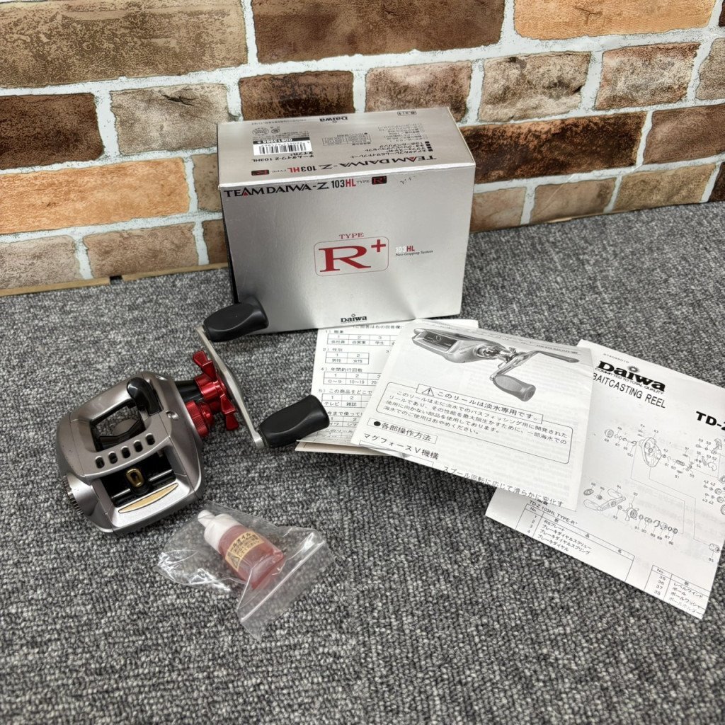 *TEAM DAIWA-Z 103HL TYPE R+ команда Daiwa -Z Bait литье катушка рыболовная снасть HS210912