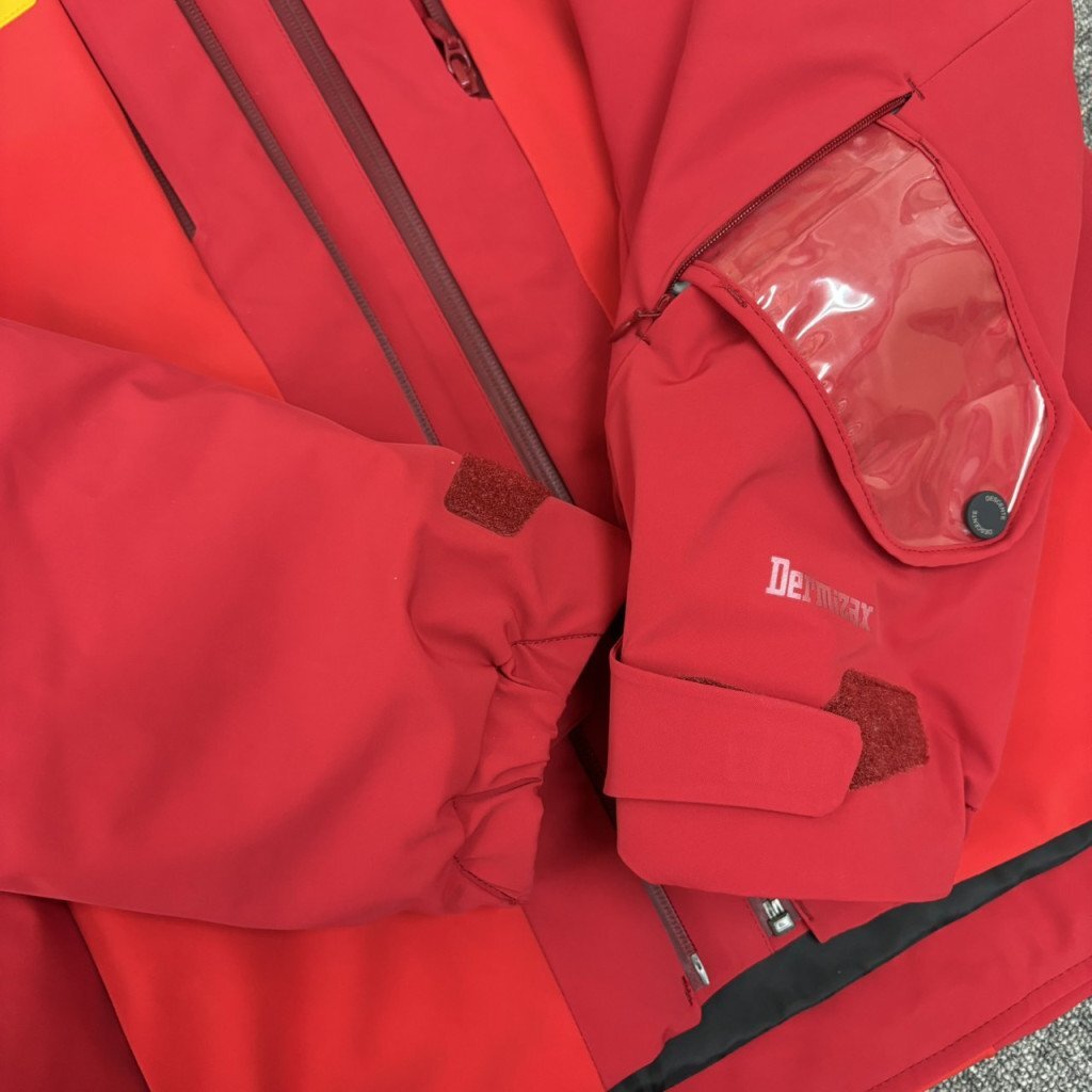 ●DESCENTE デサント 2022-2023 スイスチームレプリカモデル スキーウェア 上下セット M寸 HS209241_画像5