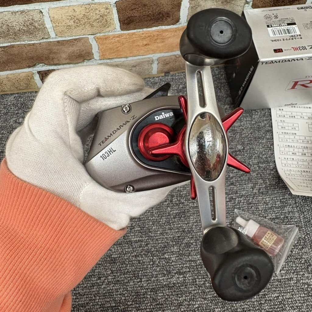 *TEAM DAIWA-Z 103HL TYPE R+ команда Daiwa -Z Bait литье катушка рыболовная снасть HS210912