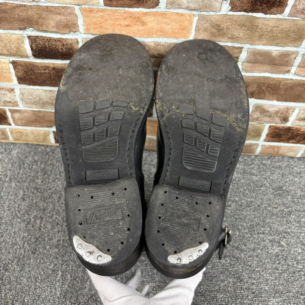*1 иен старт *Hawkins Hawkins engineer boots HL 40015 26cm черный обувь кожа обувь HS211424