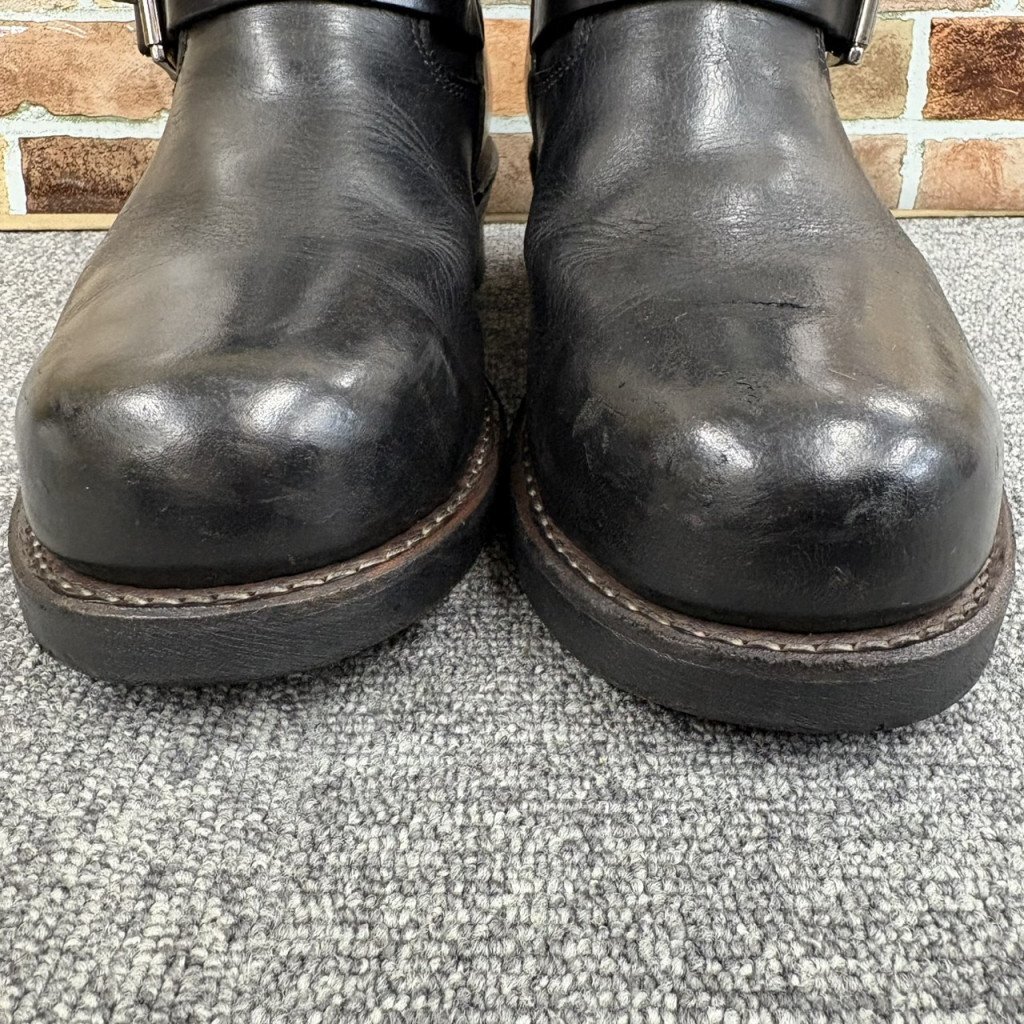 *1 иен старт *Hawkins Hawkins engineer boots HL 40015 26cm черный обувь кожа обувь HS211424