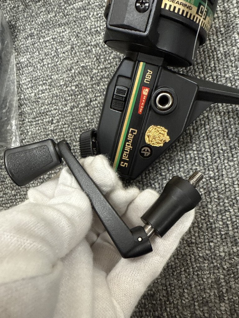 v 1 иен ~ ABU Garcia вращающийся катушка Cardinal 5 Abu Garcia Cardinal 5 текущее состояние товар KB210153