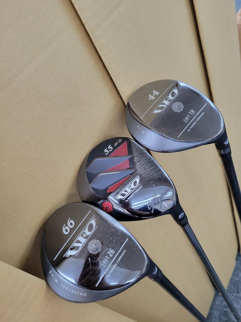 *KASCO キャスコ UFO 3本 66/55/44 フレックスS カバー付き_画像1