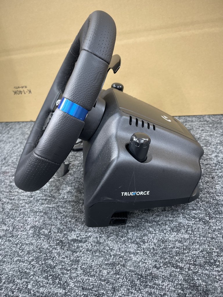 ☆ Logitech G923 for Xbox One and PC レーシングホイール 動作未確認 TK210538_画像6