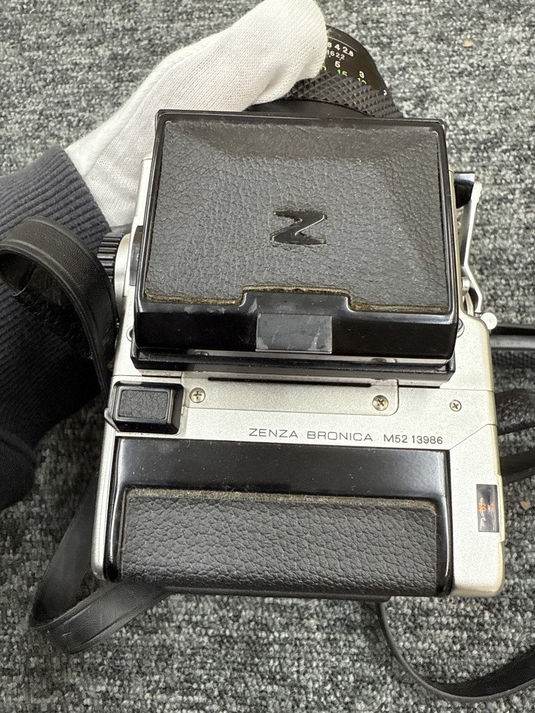 ▽売り切り★ 1円～ BRONICA ブロニカ ZENZA ETR 中判カメラ MC 75mm F2.8 KB213573_画像6