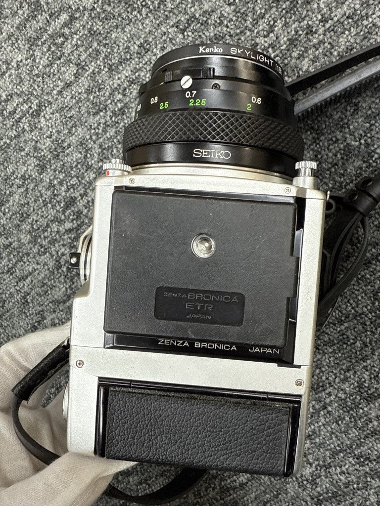 ▽売り切り★ 1円～ BRONICA ブロニカ ZENZA ETR 中判カメラ MC 75mm F2.8 KB213573_画像8