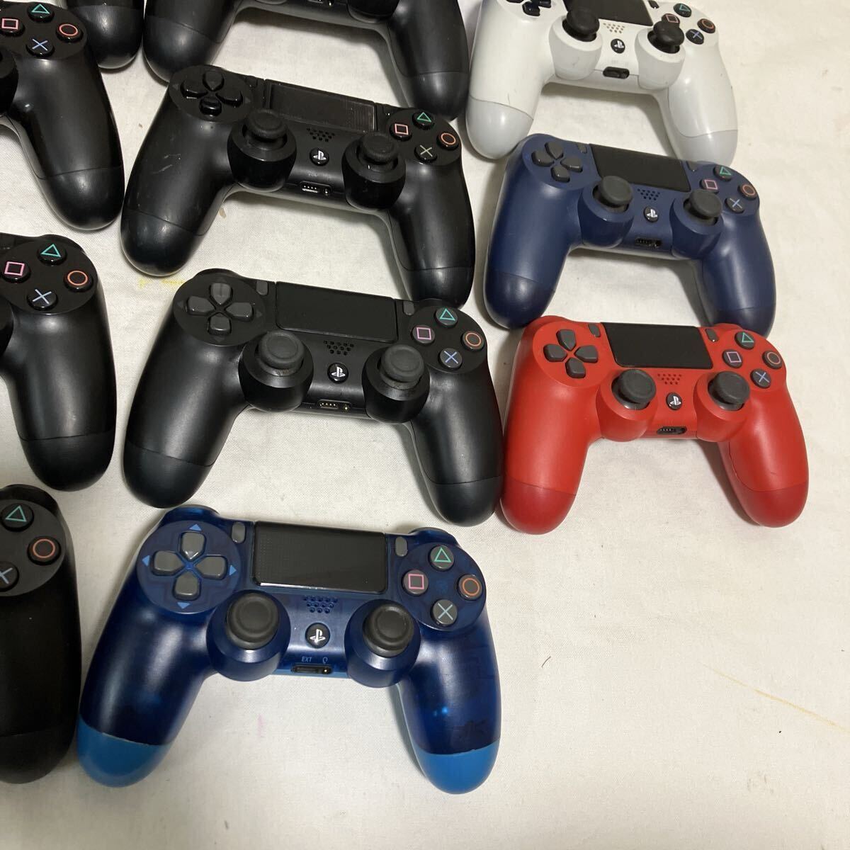 SONY PS4 PS5 純正コントローラー DUALSHOCK4 PlayStation4 ワイヤレスコントローラー 18個セット 動作未確認 100サイズ_画像5