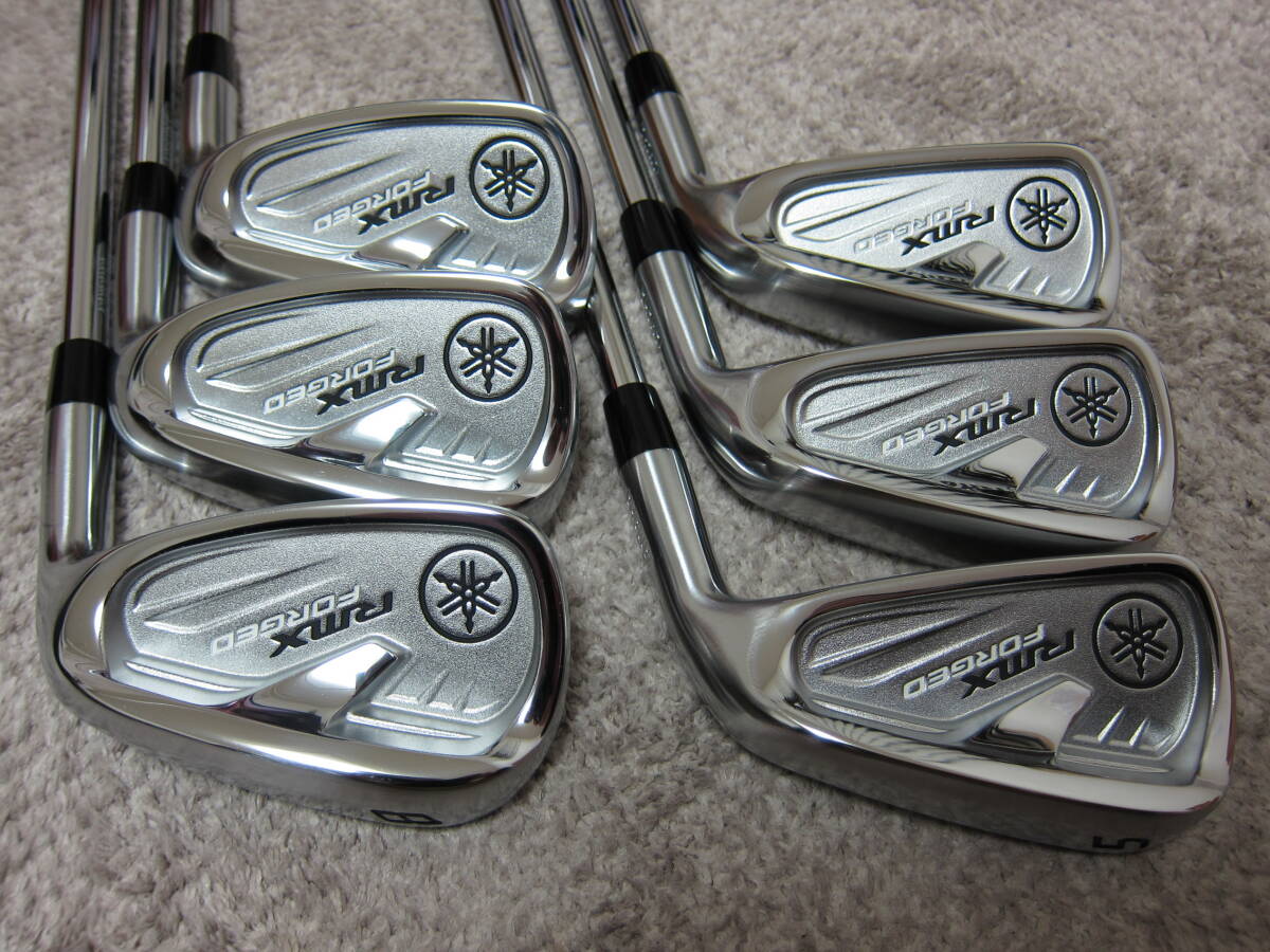 【ほぼ新品】ヤマハ リミックス フォージド アイアン 6本組(#5~9、PW) Rシャフト：N.S.PRO 950GH スチール YAMAHA RMX FORGED_画像1