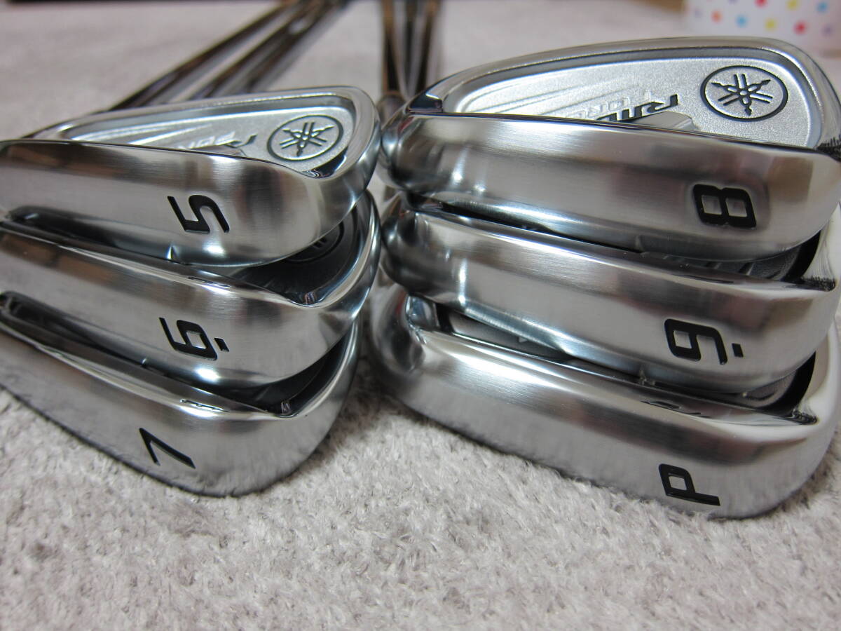 【ほぼ新品】ヤマハ リミックス フォージド アイアン 6本組(#5~9、PW) Rシャフト：N.S.PRO 950GH スチール YAMAHA RMX FORGED_画像7