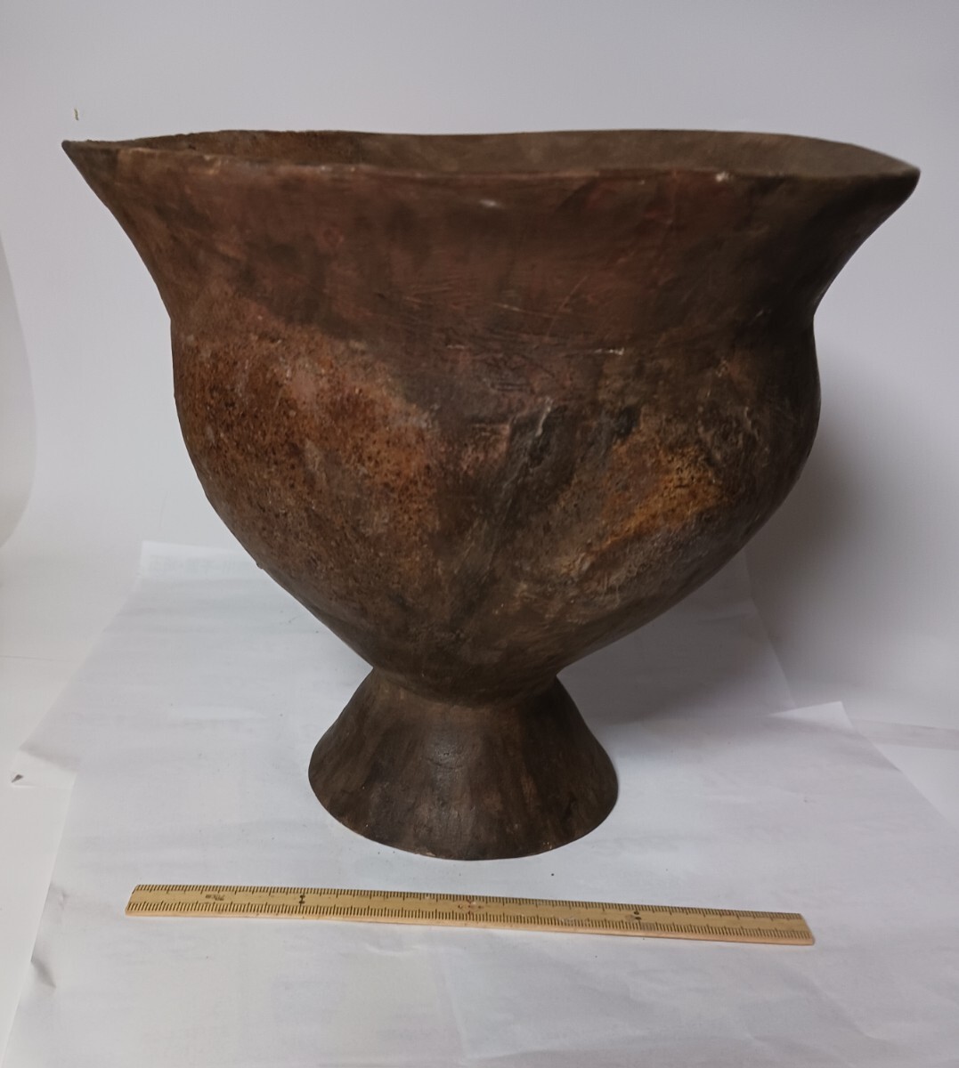 弥生土器台付甕（修復復元品）　弥生土器　台付甕　弥生時代後期　関東地方_画像5