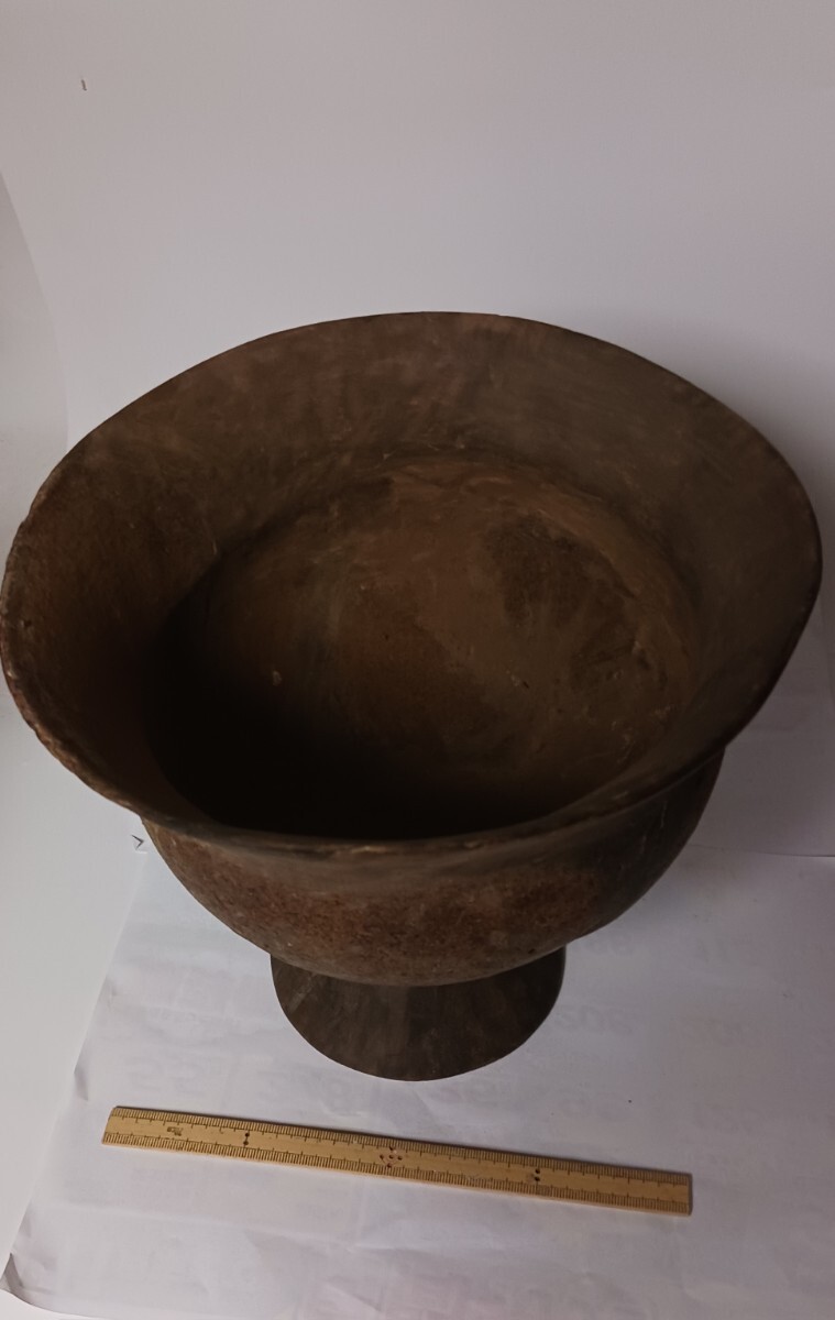 弥生土器台付甕（修復復元品）　弥生土器　台付甕　弥生時代後期　関東地方_画像9