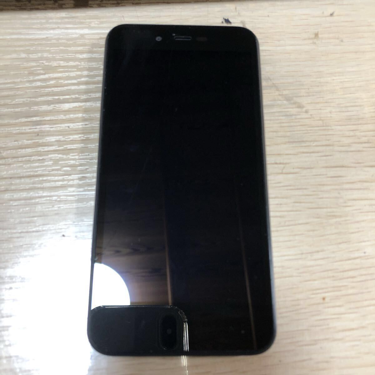 896 動作品 Android One S3-SH 画面ひび割れあり_画像1