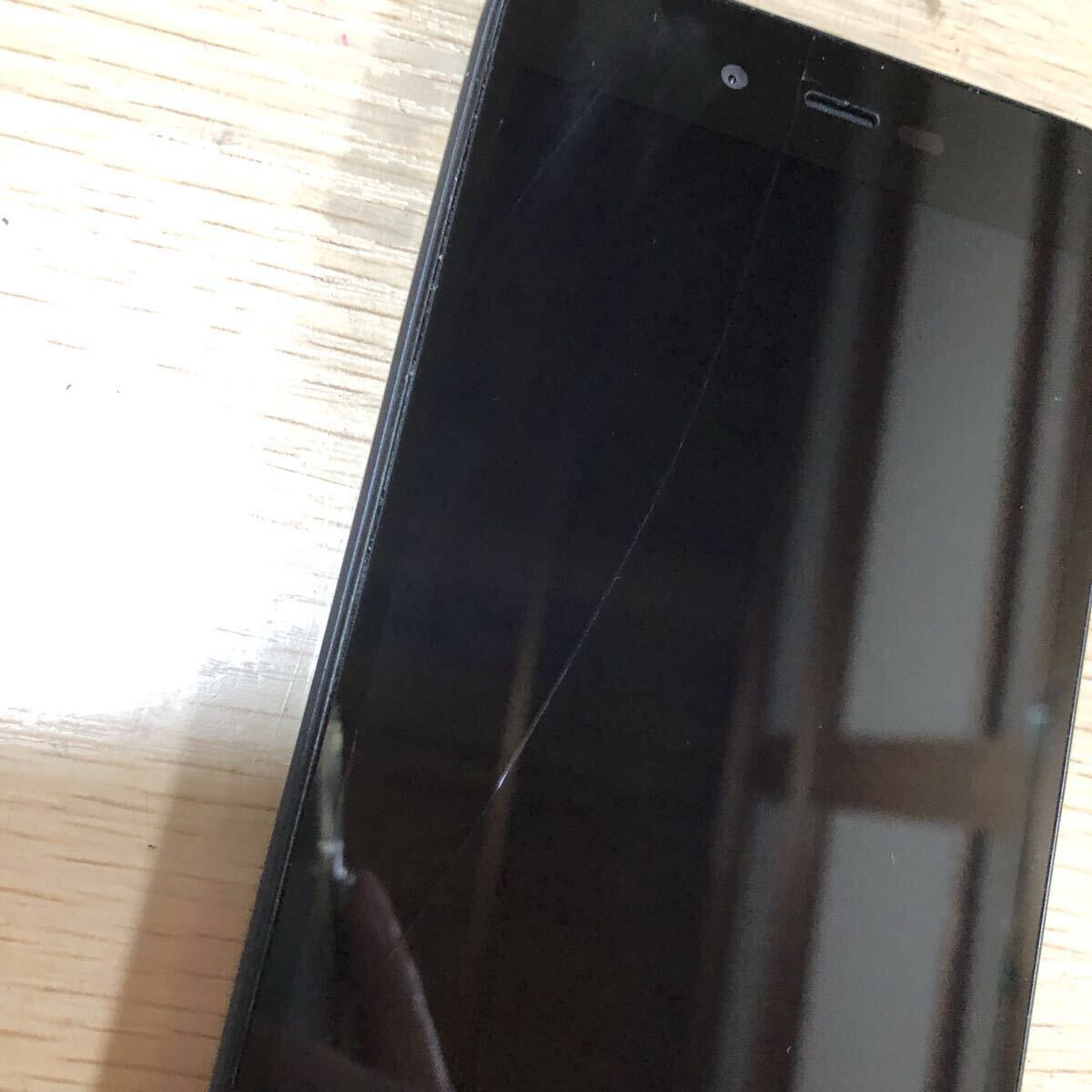 896 動作品 Android One S3-SH 画面ひび割れあり_画像3