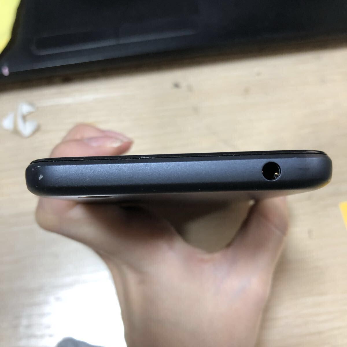 896 動作品 Android One S3-SH 画面ひび割れあり_画像6