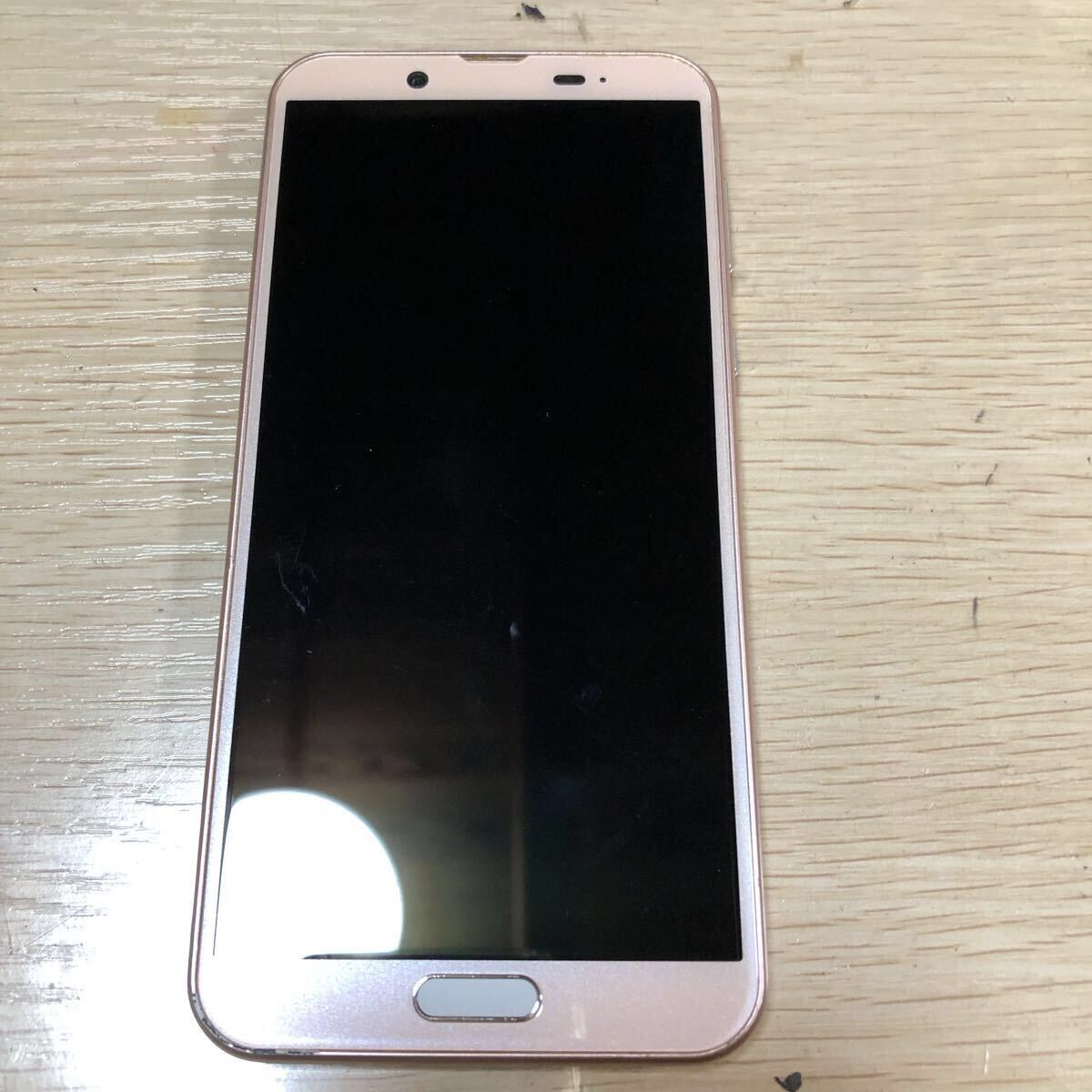 905 動作品 AQUOS sense2 SHV43 au ピンク_画像1