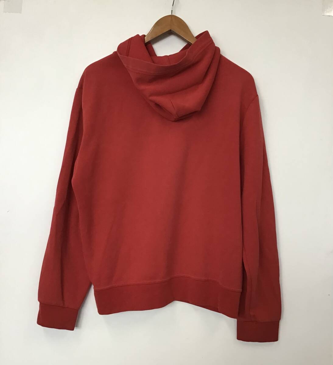 《 H 658 》POLO RALPH LAUREN ラルフローレン パーカー プルオーバー ビッグポニー Lサイズ 赤 逆輸入 トップス アメリカ古着 古着卸_画像3