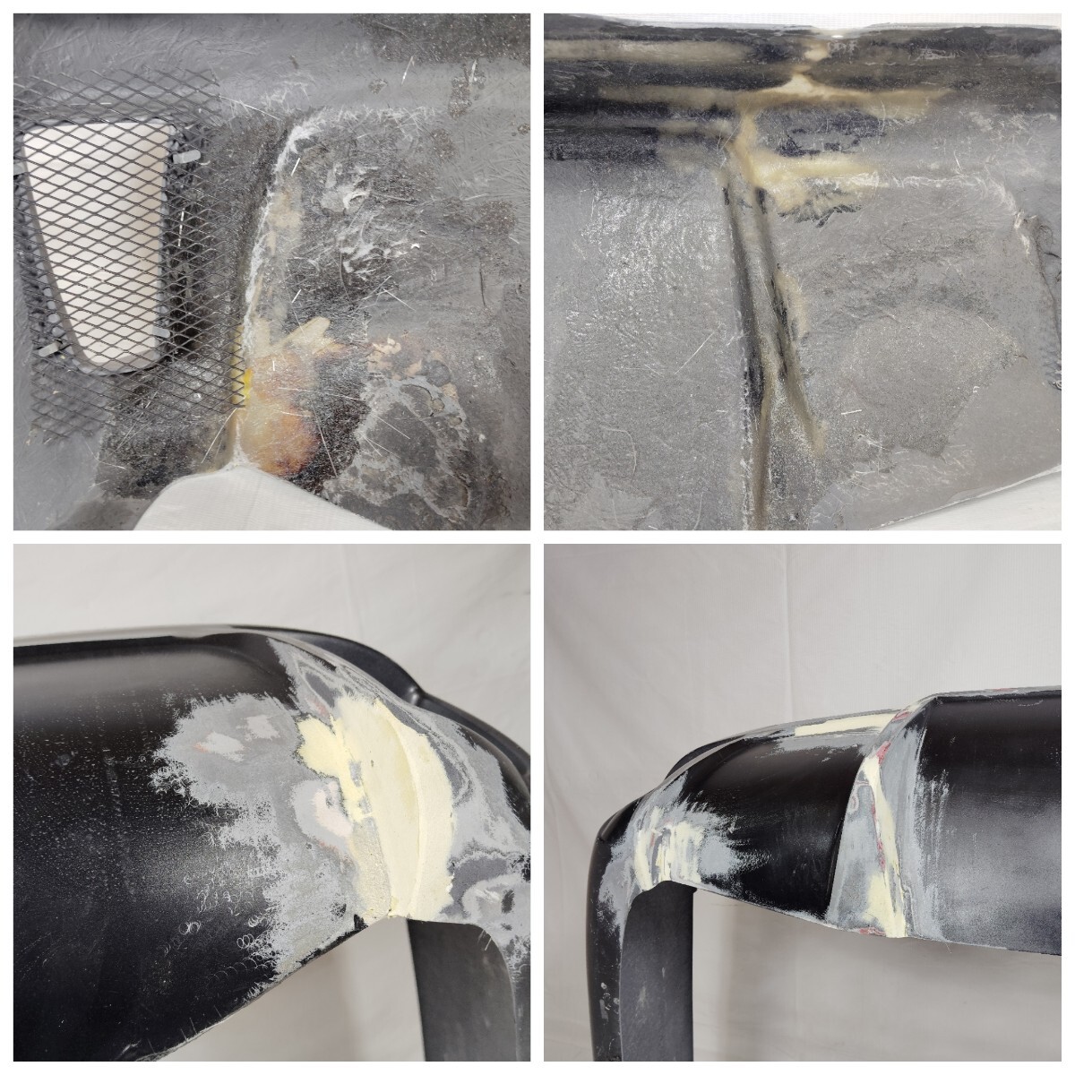 ■送料込■即決 CRS ESSEX ES PROGRESS Ⅰ ハイエース 200系 ナロー 全型 リヤバンパー マフラーセンター出し グレーメタリック 1G3 206_画像6