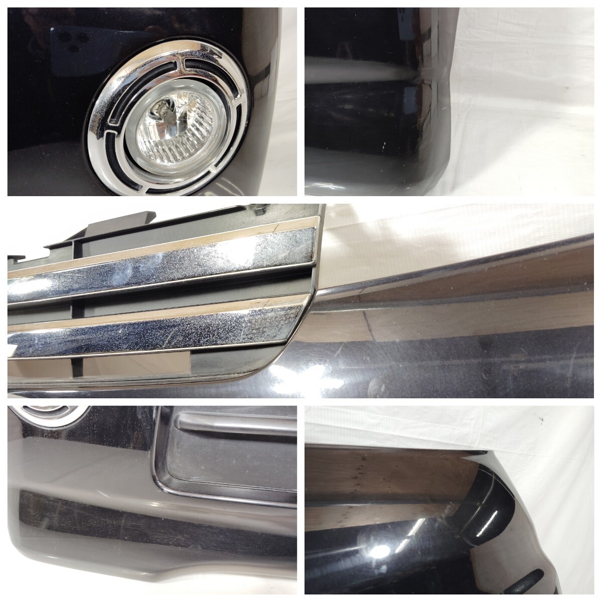 ■送料込■即決 アトレーワゴン S320G S330G 前期 純正 フロントバンパー 52119-B2050 ブラックマイカメタリック X07 ダイハツ 240_画像5