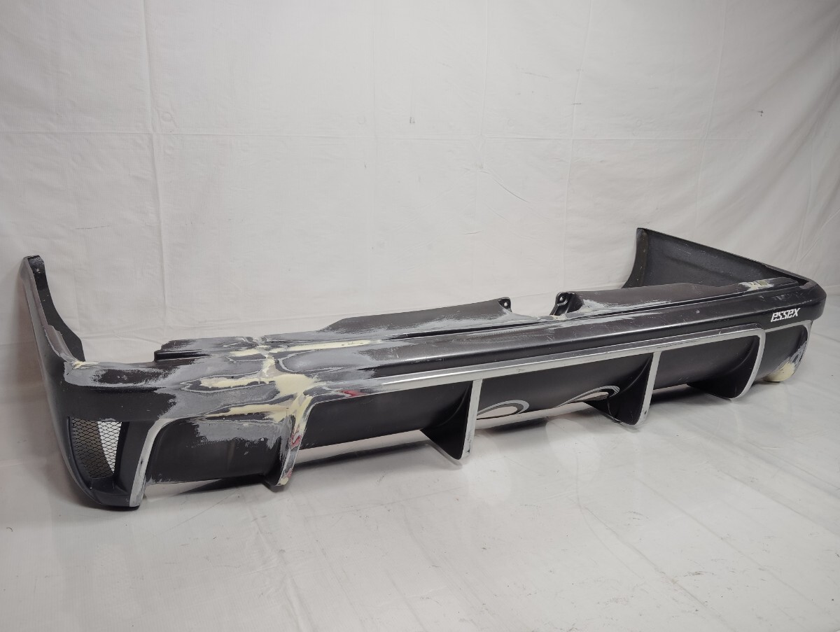 ■送料込■即決 CRS ESSEX ES PROGRESS Ⅰ ハイエース 200系 ナロー 全型 リヤバンパー マフラーセンター出し グレーメタリック 1G3 206_画像2