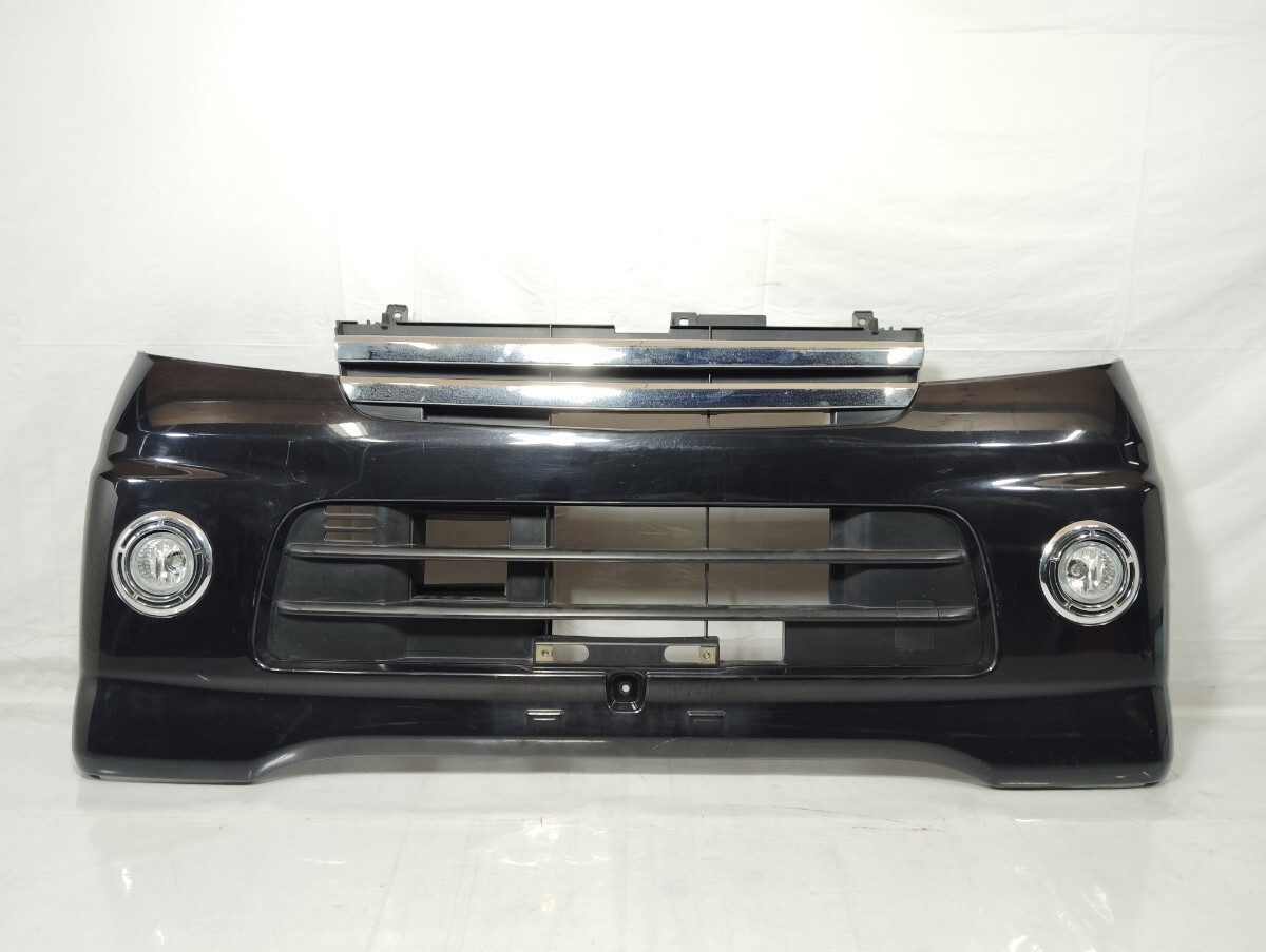 ■送料込■即決 アトレーワゴン S320G S330G 前期 純正 フロントバンパー 52119-B2050 ブラックマイカメタリック X07 ダイハツ 240_画像1