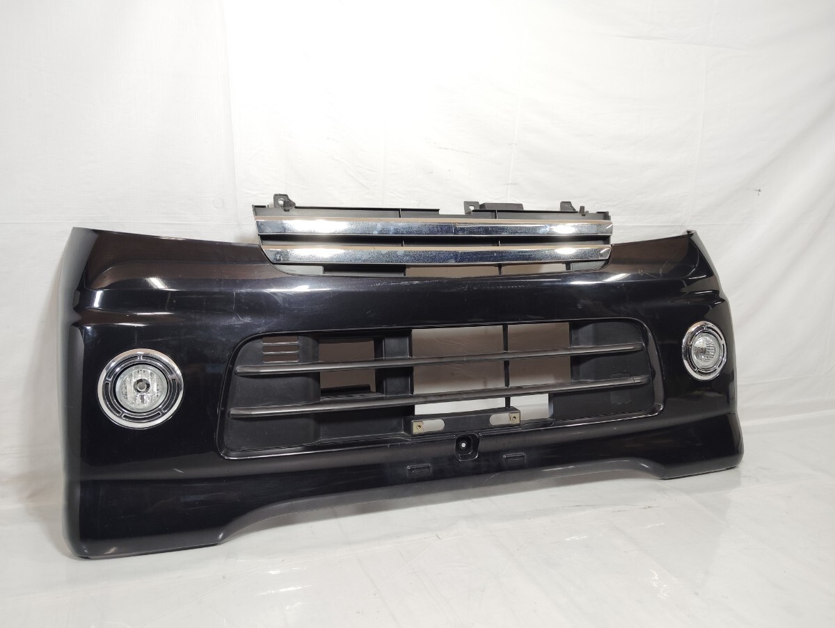 ■送料込■即決 アトレーワゴン S320G S330G 前期 純正 フロントバンパー 52119-B2050 ブラックマイカメタリック X07 ダイハツ 240_画像2