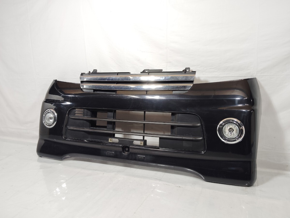 ■送料込■即決 アトレーワゴン S320G S330G 前期 純正 フロントバンパー 52119-B2050 ブラックマイカメタリック X07 ダイハツ 240_画像3