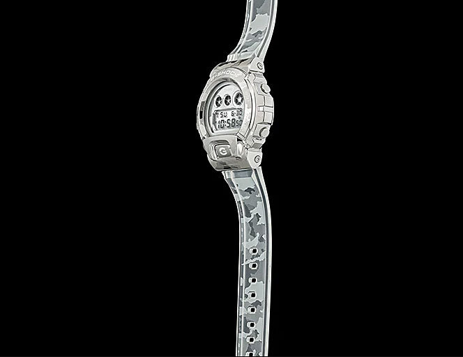 新品1円 G-SHOCK迷彩＆透明クリアスケルトン 金属ベゼル 逆輸入 G-SHOCK 20気圧防水 CASIO 新品メンズ 腕時計 Gショック 構造耐衝撃_画像10