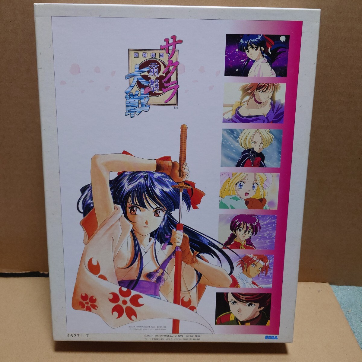 サクラ大戦 ジグソーパズル 500ピース 乙女たち参上 組立完成済み パネル付き_画像2