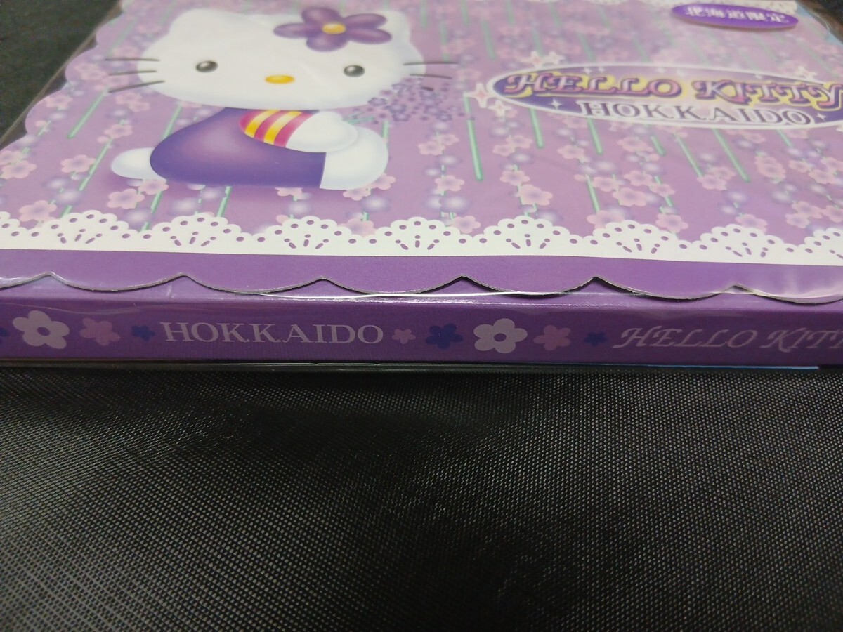 キティ 箱入り レターセット 未使用 ラベンダーキティ 10周年記念_画像3