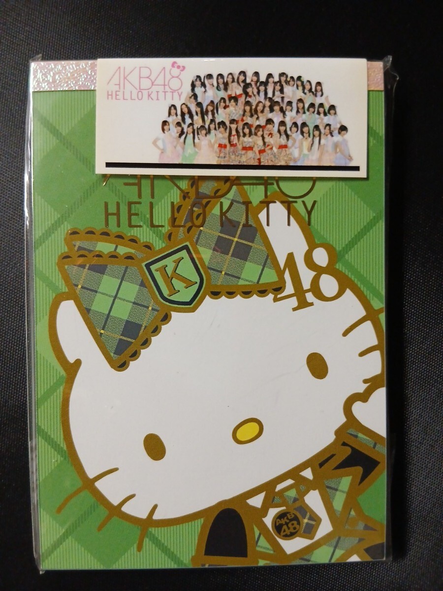 キティ メモ 7種 未使用 AKB48 ポップアップメモ 箱根 ボールキティ おでんだね一筆箋 はろうきてぃ八重垣姫_画像3