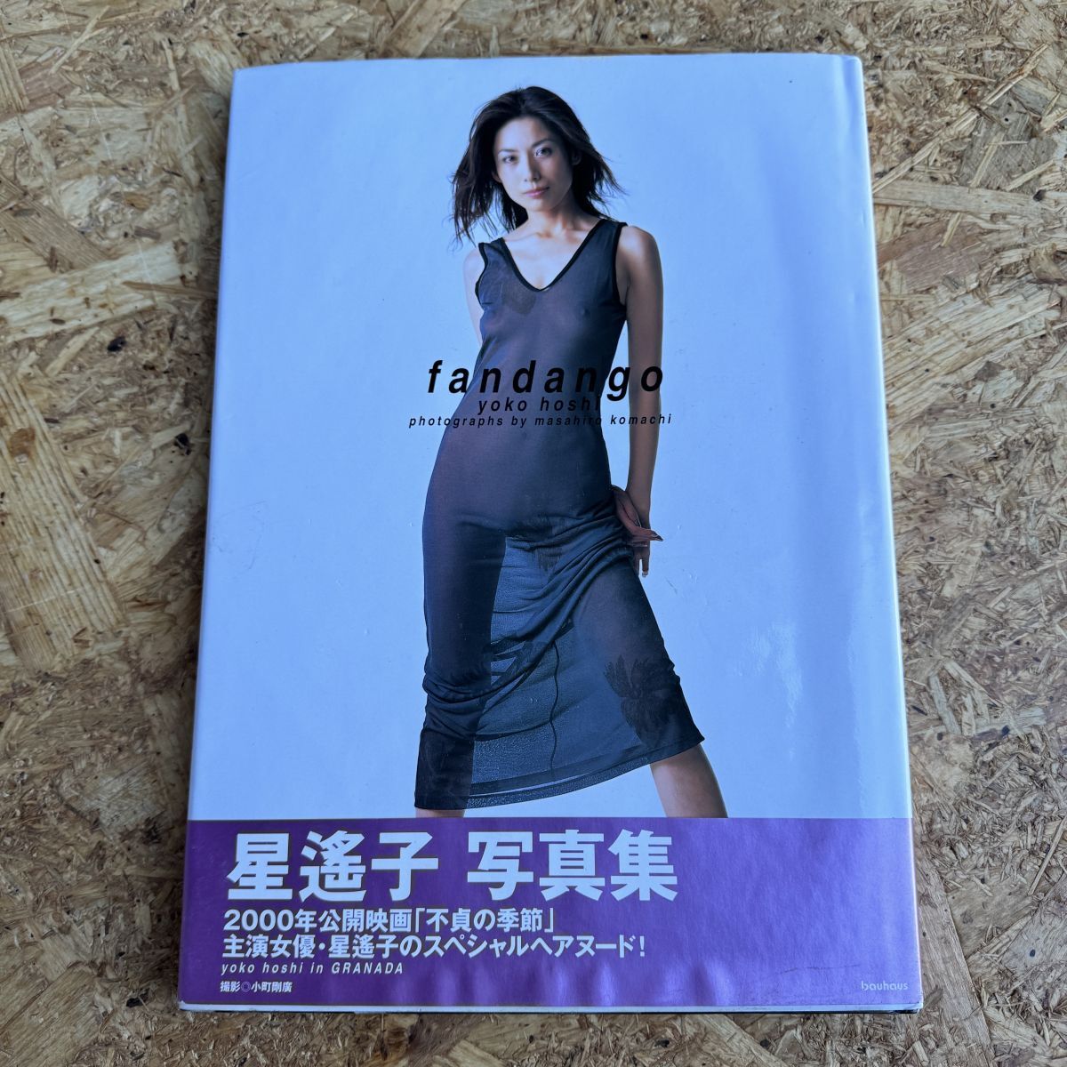 写真集 星遙子　写真集 fandango ※テープ跡あり_画像1