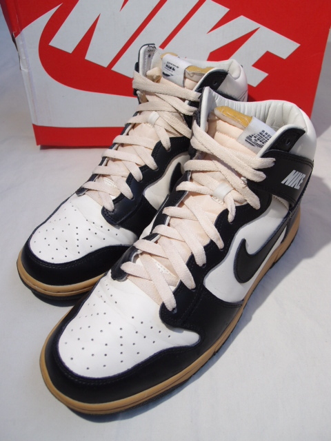 NIKE W DUNK HIGH SE US10 ブラック x ホワイト / ナイキ ウィメンズ ダンク ハイ SE 白 x 黒 パンダ 28cm_画像1