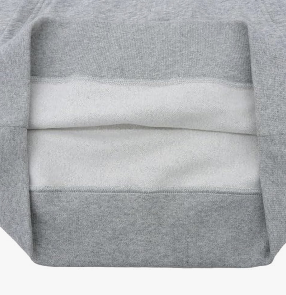 美品　モンベル　mont-bell コットンパーカ　品番2104648 Lサイズ　ライトグレー_画像7