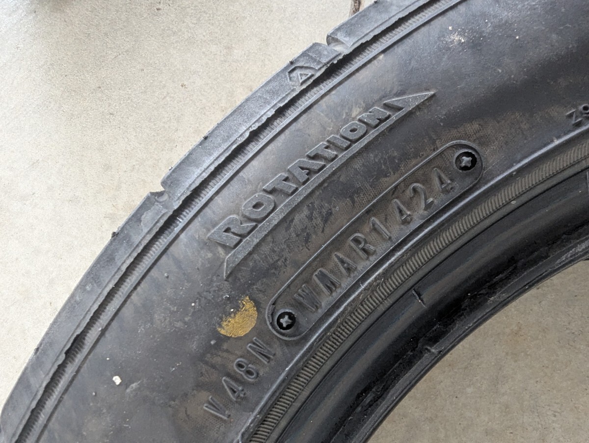 【深溝】195/55R15 2本セット 中古タイヤ GY EAGLE RS SPORT 即決可 グッドイヤー _画像2