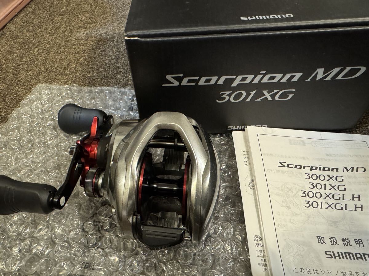シマノ 21スコーピオンMD 301XG 美品 SHIMANO_画像2