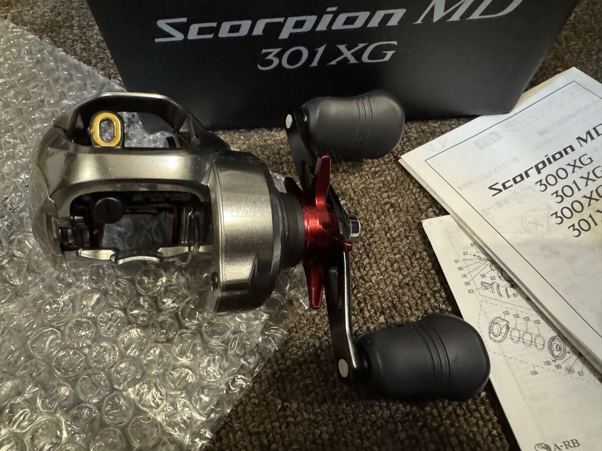 シマノ 21スコーピオンMD 301XG 美品 SHIMANO_画像7