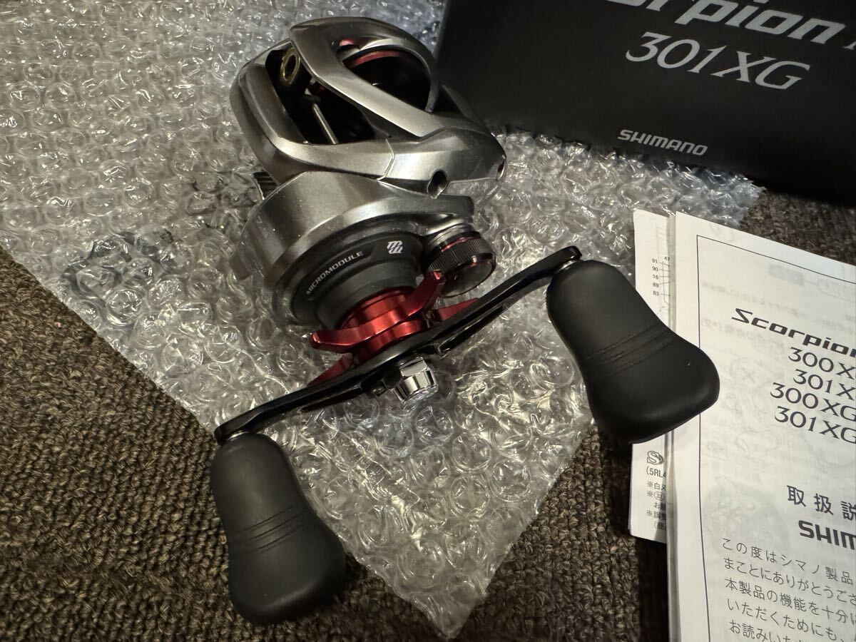 シマノ 21スコーピオンMD 301XG 美品 SHIMANO_画像9