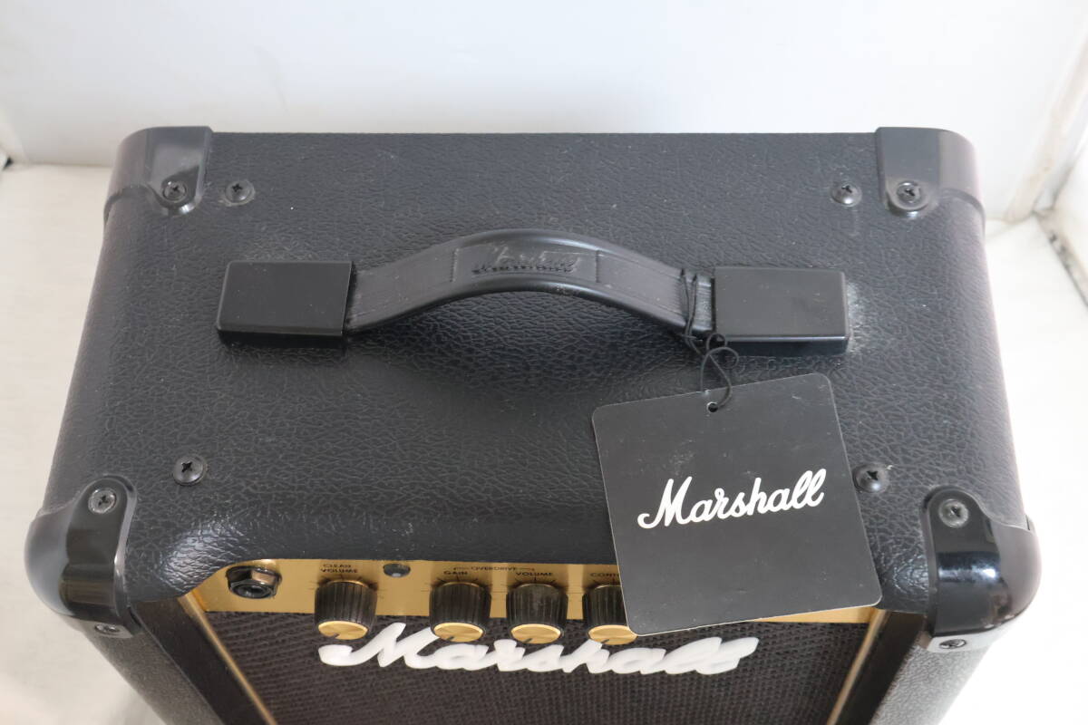 ⑳Marshallマーシャル◆ギター アンプ◆MG10G◆2020年製◆ブラック系◆タグ付き◆動作確認OK_画像8