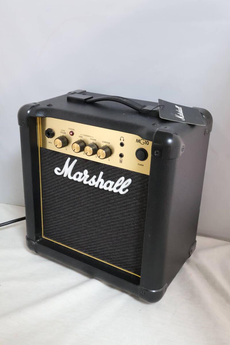 ⑳Marshallマーシャル◆ギター アンプ◆MG10G◆2020年製◆ブラック系◆タグ付き◆動作確認OK_画像1