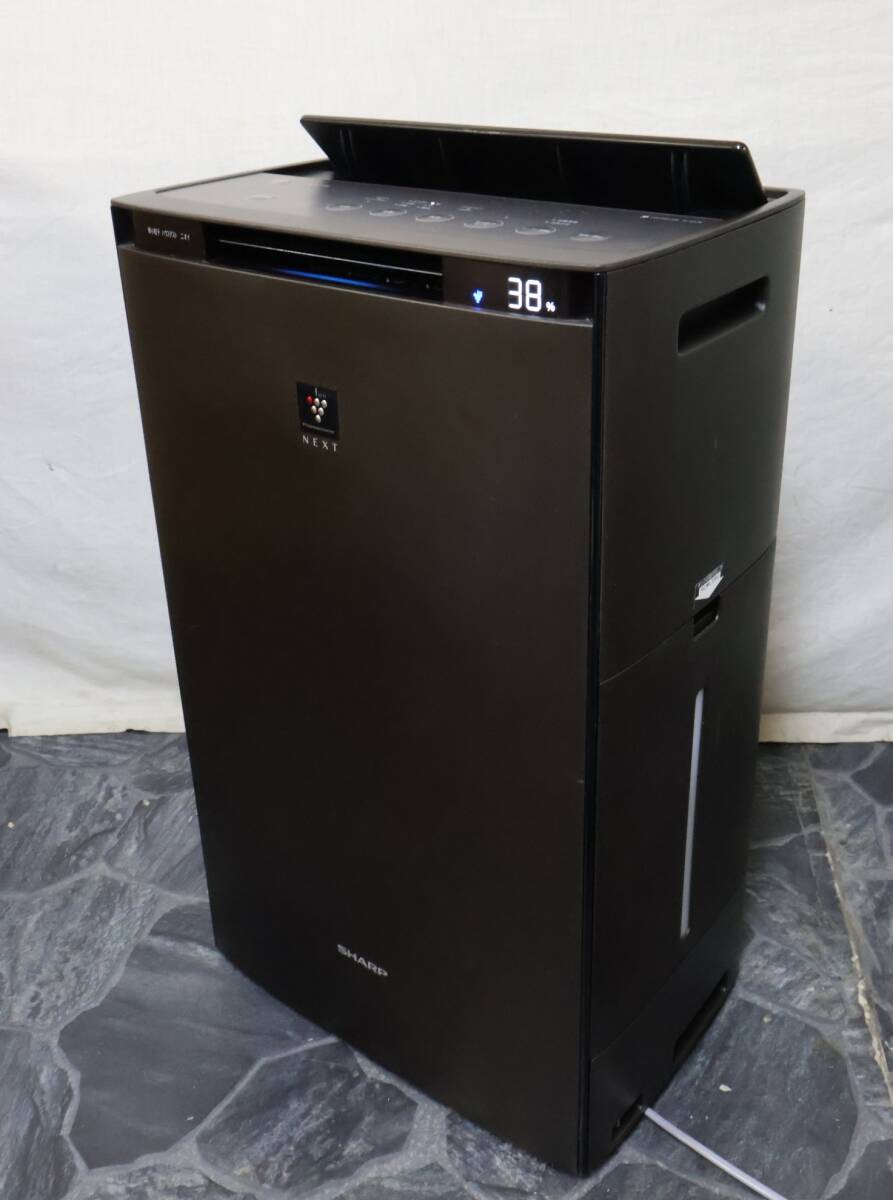 ⑤SHARPシャープ加湿 空気清浄機/KI-SX70-T◆2024年製◆ブラック系◆サイズ 約W39.5×H65×25.5㎝◆動作確認OK_画像1