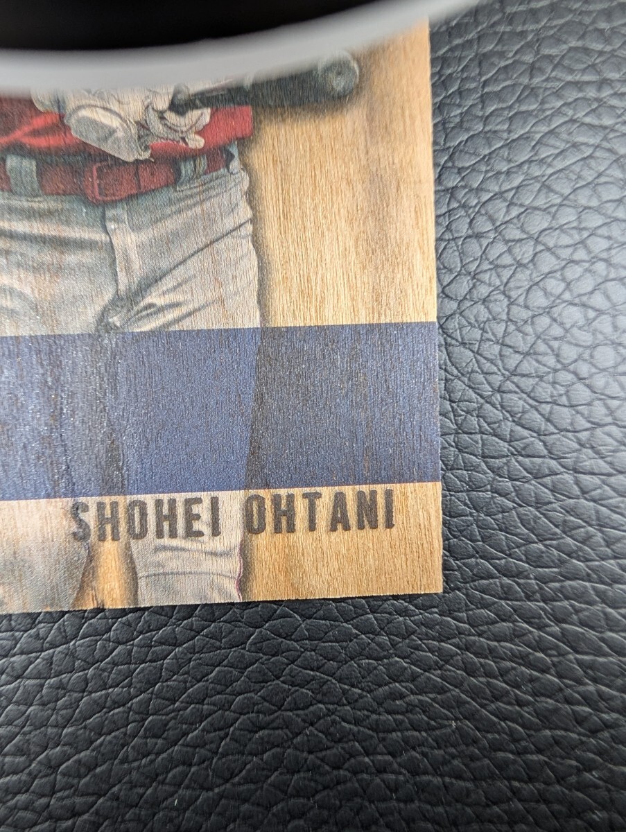 大谷翔平 2024 Topps Heavy Lumber #HL-9 エンゼルス / インサートカード 木目調 Shohei Ohtani Angels_画像3