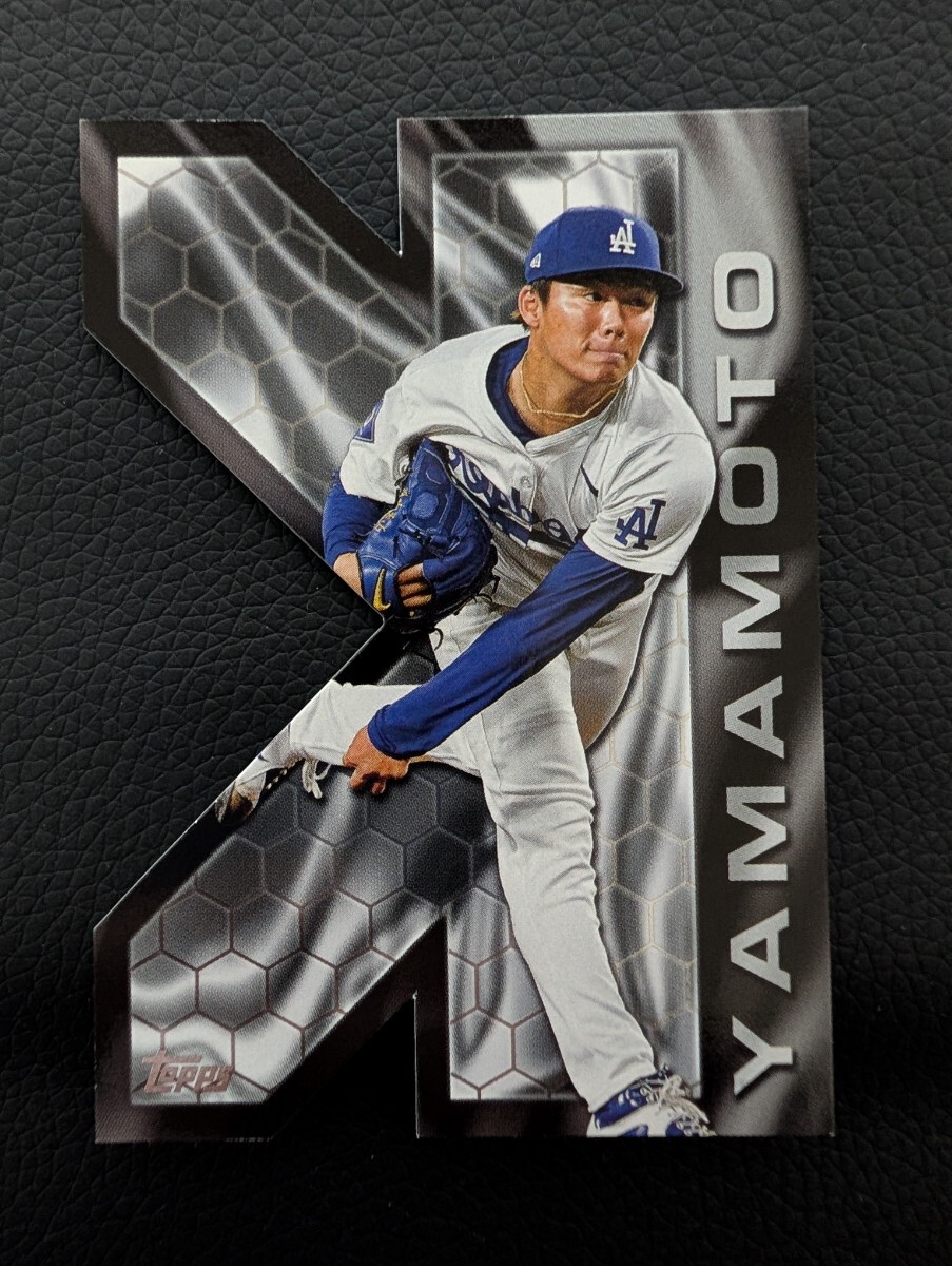 【おまけ付】SSP 山本由伸 2025 Topps K ZONE 逆K ダイカット ドジャース (検索 大谷翔平)_画像1