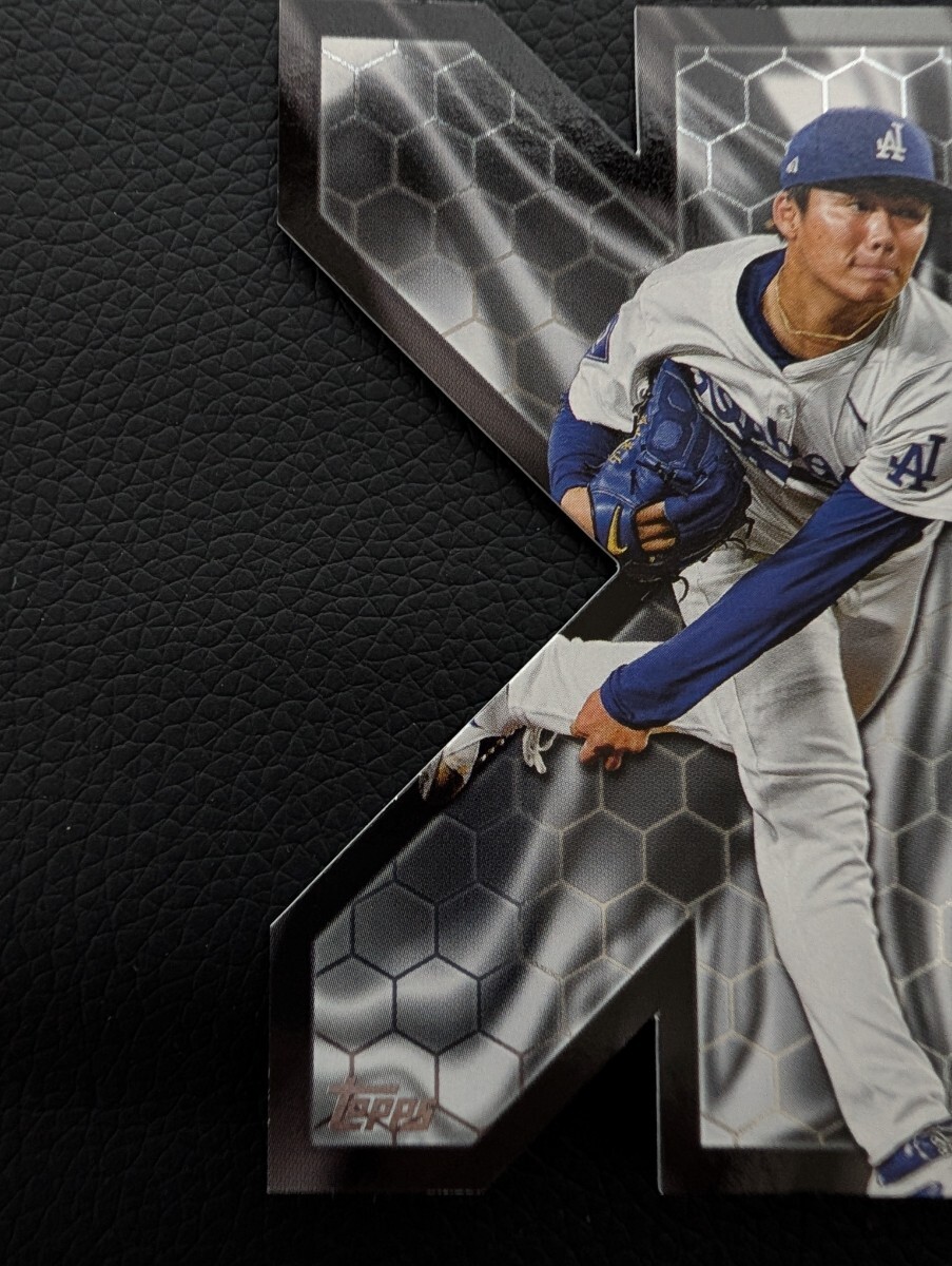 【おまけ付】SSP 山本由伸 2025 Topps K ZONE 逆K ダイカット ドジャース (検索 大谷翔平)_画像6