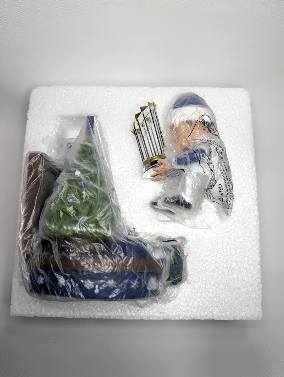 【新品・光る】大谷翔平 ドジャース 2024 ボブルヘッド FOCO クリスマス ライトアップ機能付 フィギュア_画像5