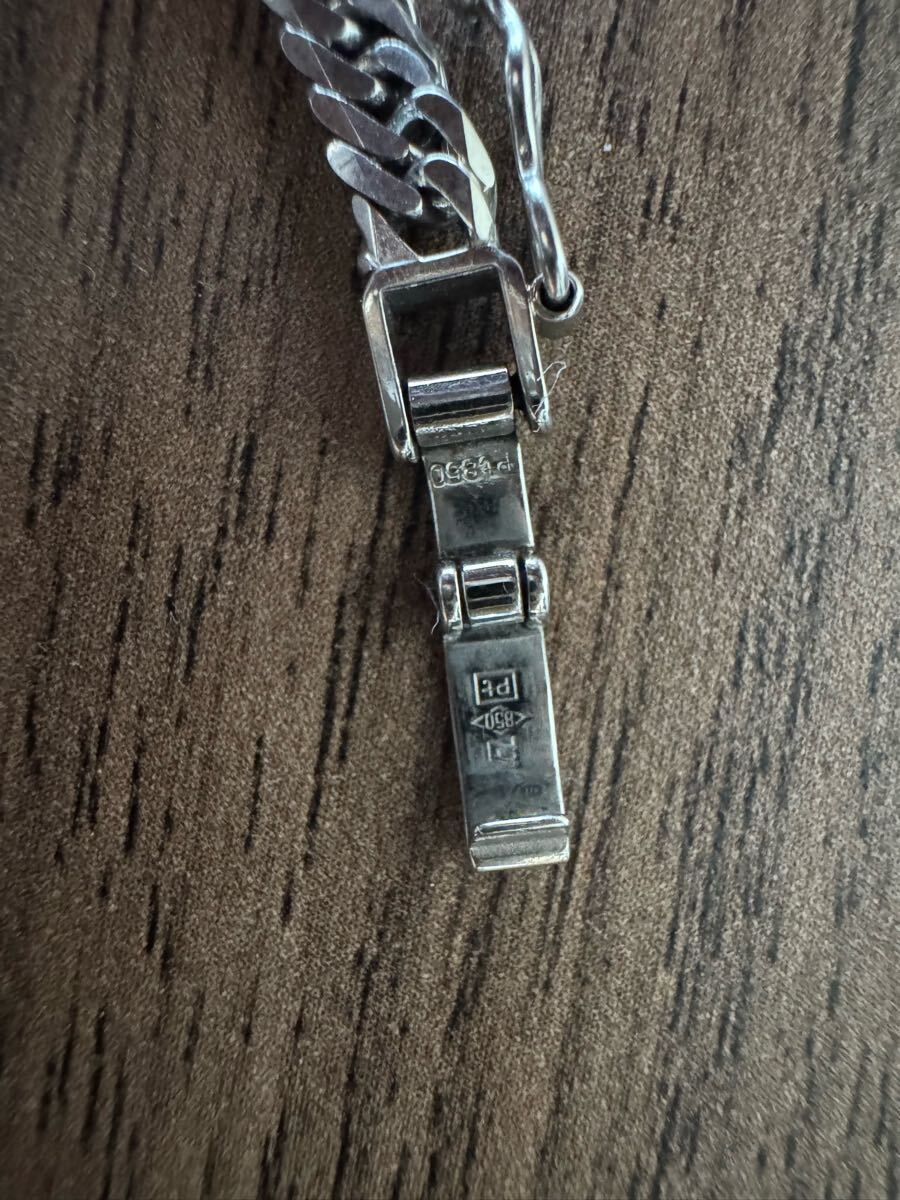  платина плоский колье 30g50cm